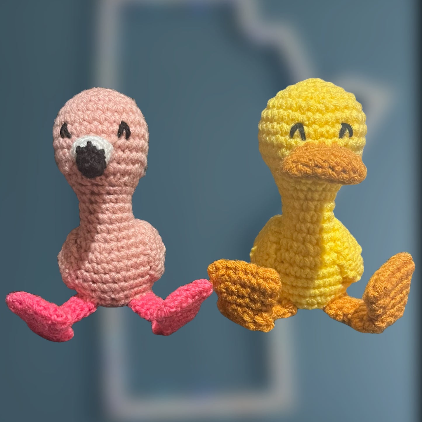 Crochet Sitting Birds