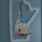 Stuffed Crochet Keychain