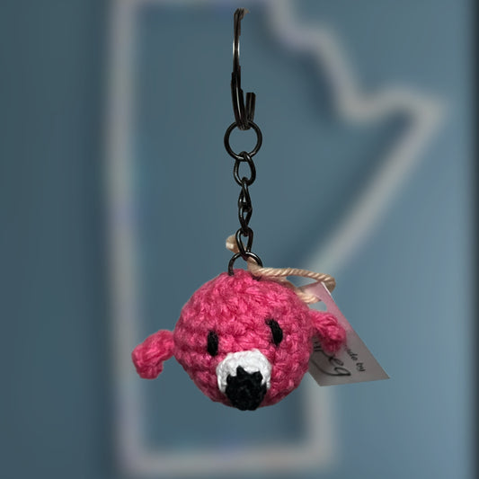 Stuffed Crochet Keychain